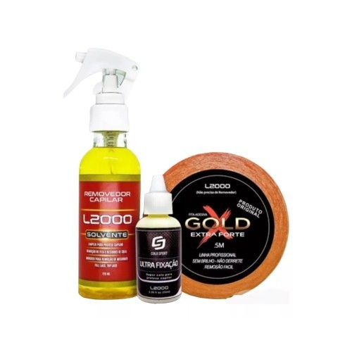 Kit P/ Manutenção De Protese Capilar